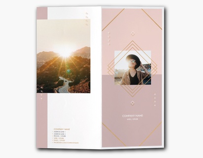 Design Preview for Retail & Sales Custom Brochures Templates, 9" x 8" Bi-fold