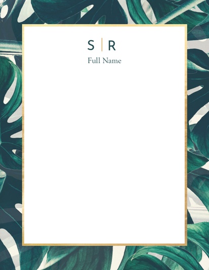 Design Preview for Templates for Nature & Landscapes Notepads 