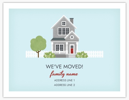 Design Preview for Design Gallery: Moving Postcards, 4.2" x 5.5"