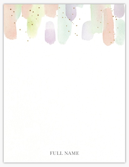 A watercolor brush strokes ありがとうございました white design for Season