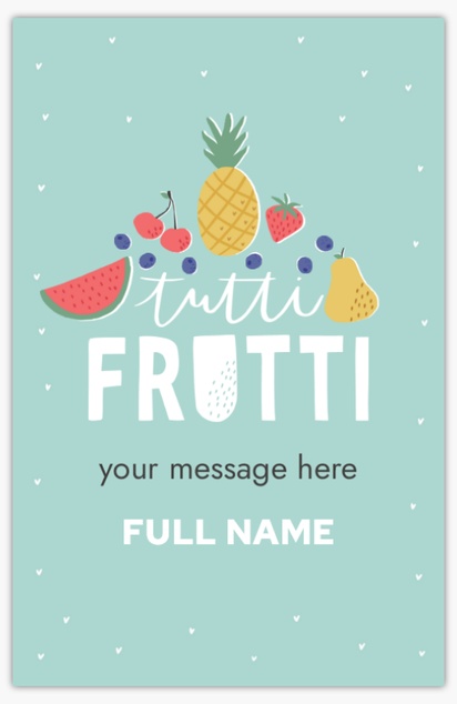 A cute fruit summer party gray yellow design for General Party