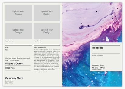 Design Preview for Design Gallery: Art & Entertainment Flyers, Bi-fold A5