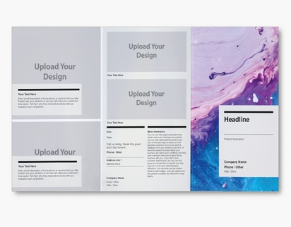 Design Preview for Design Gallery: Graphic Design Custom Brochures, 9" x 16" Tri-fold