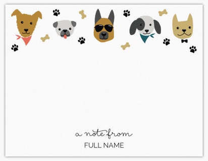 Design Preview for Design Gallery: Kids Note Cards, Flat 10.7 x 13.9 cm