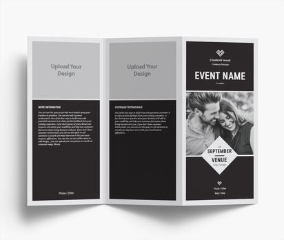 Design Preview for Design Gallery: Introduction & Dating Agencies Flyers & Leaflets, Z-fold DL (99 x 210 mm)
