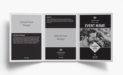 Design Preview for Design Gallery: Introduction & Dating Agencies Folded Leaflets, Tri-fold A6 (105 x 148 mm)