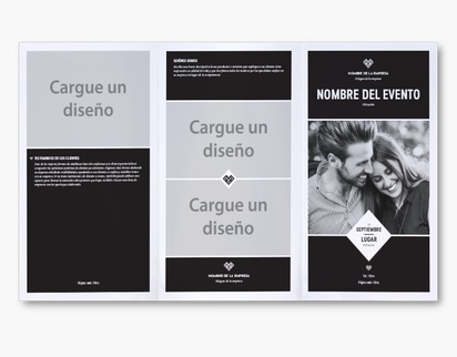 Un plataforma de citas plataformas de citas diseño negro gris para Arte y entretenimiento con 3 imágenes