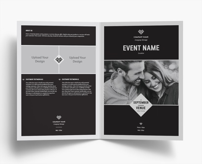 Design Preview for Design Gallery: Introduction & Dating Agencies Folded Leaflets, Bi-fold A4 (210 x 297 mm)