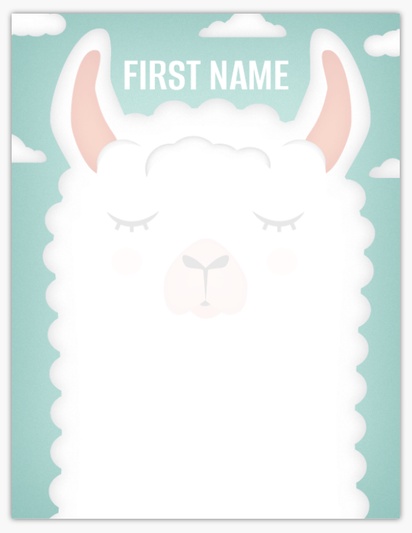 A anniversaire de bébé bebek doğum günü white design for Animals