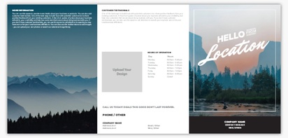 Design Preview for Design Gallery: Travel & Accommodation Brochures, Tri-fold A5