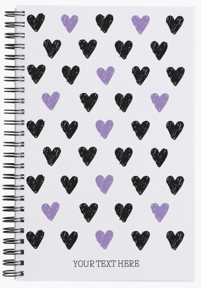 A fashion vertical gray purple design