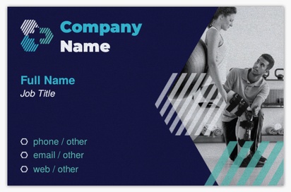 Design Preview for Design Gallery: Sports Medicine Pearl Business Cards