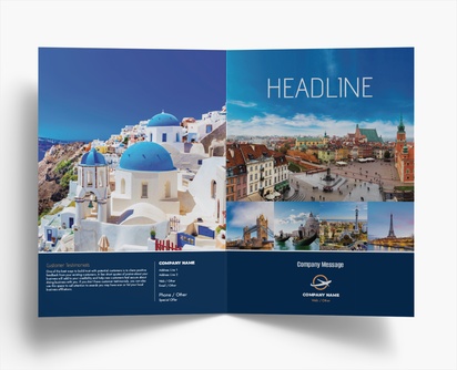 Design Preview for Design Gallery: Travel & Accommodation Brochures, Bi-fold A4