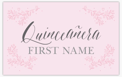 Design Preview for Design Gallery: Quinceanera Vinyl Banners, 76 x 122 cm