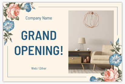 Design Preview for Grand Opening Postcards Templates, 4" x 6"