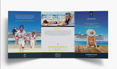 Design Preview for Templates for Travel & Accommodation Brochures , Tri-fold A4