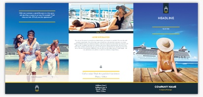 Design Preview for Design Gallery: Travel & Accommodation Brochures, Tri-fold A4