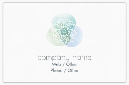 Design Preview for Design Gallery: Religious & Spiritual Recycled Matte Business Cards, Standard (85 x 55 mm)