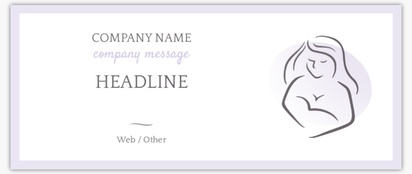 Design Preview for Design Gallery: Pregnancy & Childbirth Vinyl Banners, 76 x 183 cm