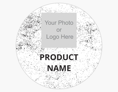 A logo speckle black gray design for Modern & Simple with 1 uploads