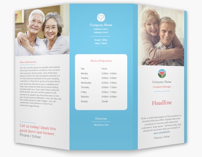 Design Preview for Design Gallery: Community Living Custom Brochures, 8.5" x 11" Tri-fold