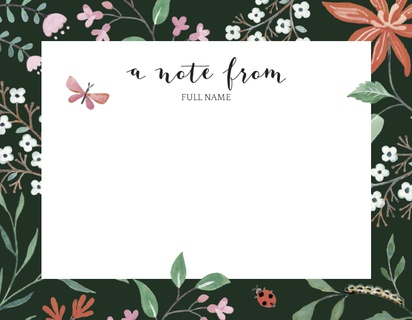 Design Preview for Design Gallery: Nature & Landscapes Note Cards, Flat 10.7 x 13.9 cm