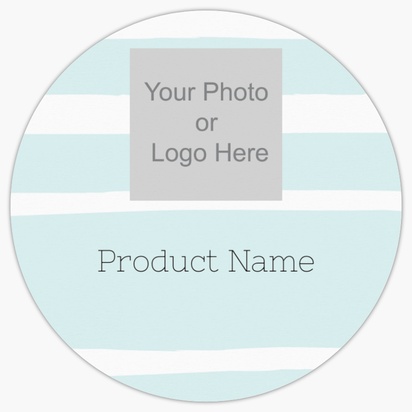 Design Preview for Design Gallery: Product Labels on Sheets, Circle 7.6 x 7.6 cm