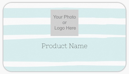 Design Preview for Design Gallery: Patterns & Textures Product Labels on Sheets, Rounded Rectangle 8.7 x 4.9 cm