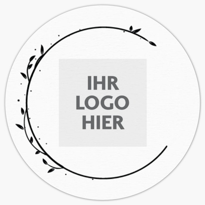 Designvorschau für Designgalerie: Personalisierte Aufkleberbögen Bauernhof & Landwirtschaft, 3,8 x 3,8 cm Kreis