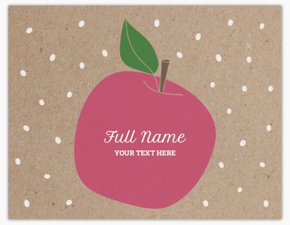 Design Preview for Templates for Education & Child Care Compliment Cards , Folded 10.7 x 13.9 cm