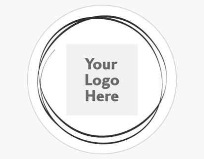 Design Preview for Custom Stickers Designs, Round   3.8 x 3.8 cm