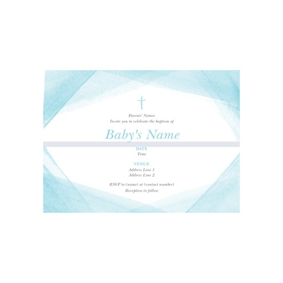 Design Preview for Religious Announcements Designs and Templates, 13.9 x 10.7 cm