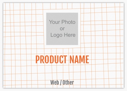 Design Preview for Design Gallery: Roll Labels, Rectangle 10.5 x 7.4 cm