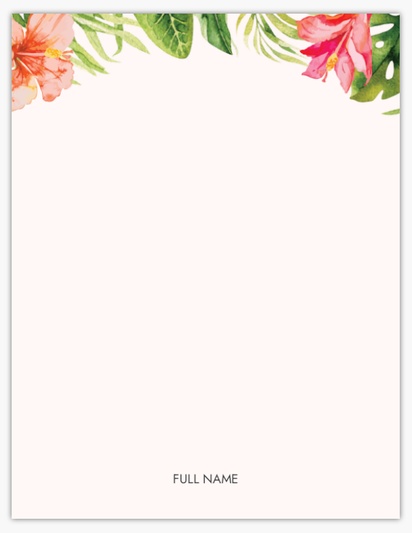 Design Preview for Design Gallery: Summer Notepads