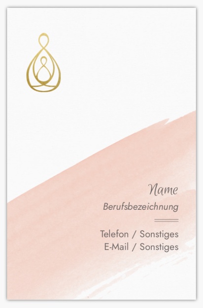 Designvorschau für Designgalerie: Standard-Visitenkarten Schwangerschaft & Geburt, Standard (85 x 55 mm)