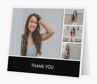 Design Preview for Design Gallery: Graduation Thank You Cards, Folded