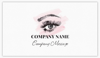 Design Preview for Waxing & Hair Removal Glossy Business Cards Templates, Standard (3.5" x 2")
