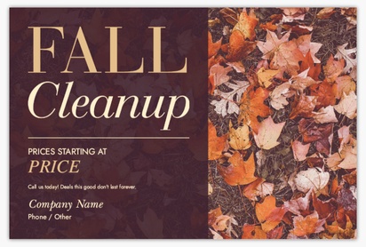 A landscaping clean up community cleanup brown design for Events