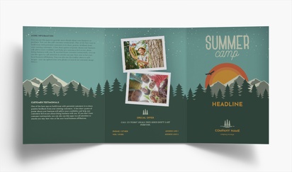 Design Preview for Design Gallery: Fun & Whimsical Folded Leaflets, Tri-fold A5 (148 x 210 mm)