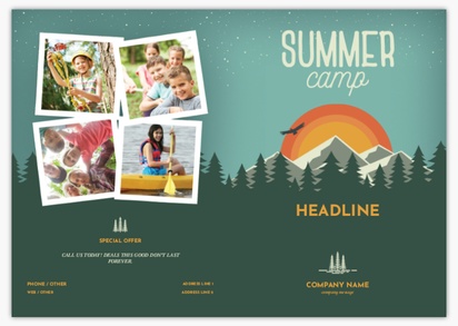 Design Preview for Design Gallery: Fun & Whimsical Brochures, Bi-fold A4