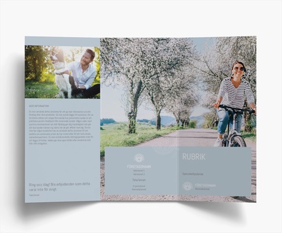 Förhandsgranskning av design för Designgalleri: Hälsa och välmående Flyers och broschyrer, C-falsning DL (99 x 210 mm)