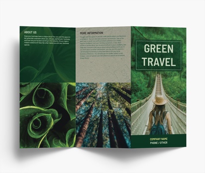 Design Preview for Design Gallery: Nature & Landscapes Folded Leaflets, Z-fold DL (99 x 210 mm)