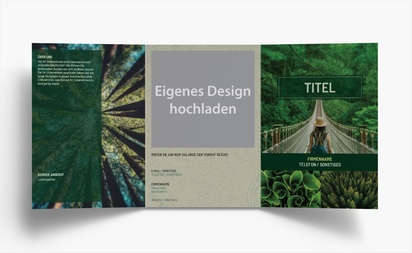 Designvorschau für Designgalerie: Falzflyer, Wickelfalz A6 (105 x 148 mm)