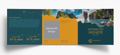 Forhåndsvisning af design for Designgalleri: Sjovt og fjollet Brochurer, 3-fløjet Firkantet (148 mm x 148 mm)