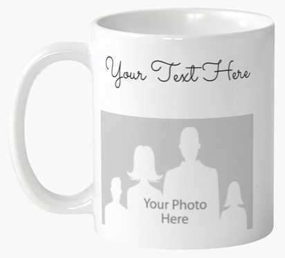 Design Preview for Design Gallery: Modern & Simple Personalised Mugs, 325 ml  2 Sided
