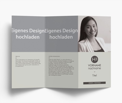 Designvorschau für Designgalerie: Falzflyer Einzelhandel, Zickzackfalz DL (99 x 210 mm)
