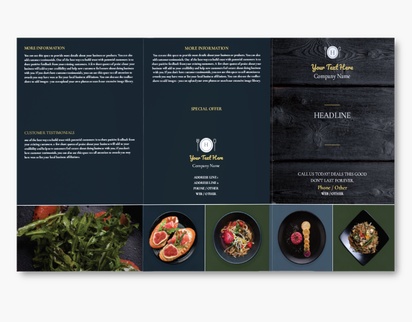 Design Preview for Design Gallery: Elegant Custom Brochures, 9" x 16" Tri-fold