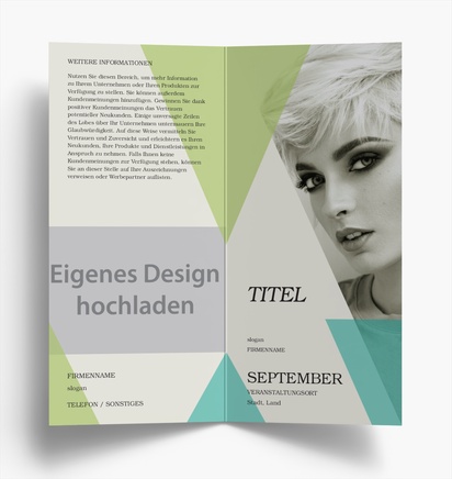 Designvorschau für Designgalerie: Falzflyer Einzelhandel & Verkauf, Einbruchfalz DL (99 x 210 mm)