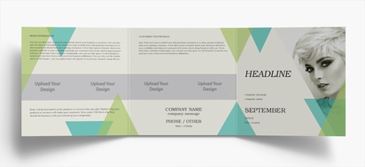 Design Preview for Design Gallery: Illustration Folded Leaflets, Tri-fold Square (148 x 148 mm)