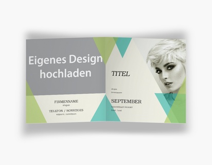 Designvorschau für Designgalerie: Falzflyer Illustration, Einbruchfalz Quadratisch (148 x 148 mm)